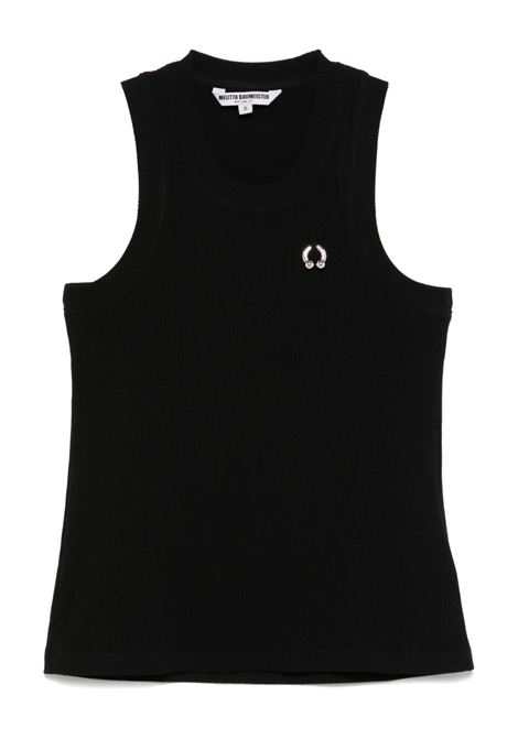 Top con dettaglio in nero Melitta Baumeister - donna